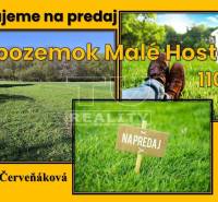 Malé Hoste Pozemky - bývanie predaj reality Bánovce nad Bebravou