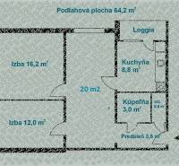 Predaj 3 izb.byt + loggia, Bratislava - Ružinov, Sedmokráskova ulica