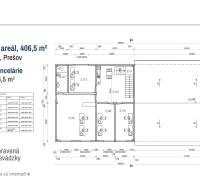 Na prenájom prevádzkový areál s predajňou a kanceláriami Prešov