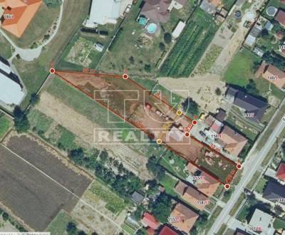 Na predaj stavený pozemok v obci Práznovce s rozlohou 1458 m2