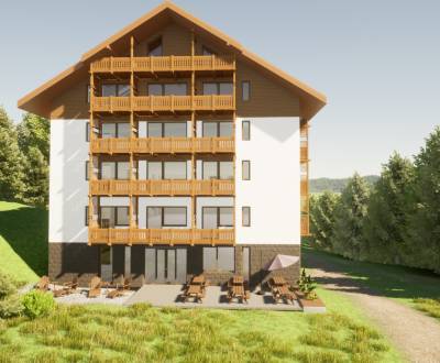 Predaj Rekreačné apartmány od 36 m2 plus balkóny - Martinské Hole