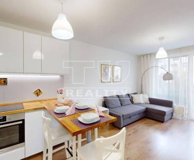 2 izbový byt s terasou v novostavbe v komplexe Zelené Dvory o výmere 4