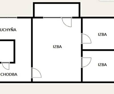 NOVÁ SUPER CENA !  3-IZB. BYT S BALKÓNOM - LUČENEC, RÚBANISKO 