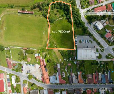 Pozemok cca 8.000m2 na výstavbu napr. obchodného centra Krompachy