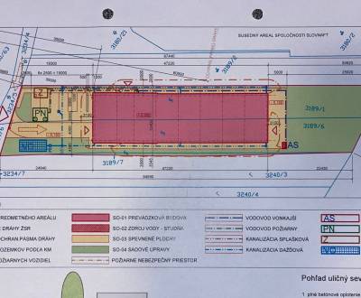 Pozemok s  projektom na prevádzkový areál