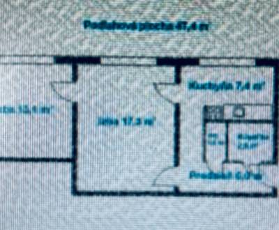 REZERVOVANÉ !!!!!  Predáme veľký 2 izb byt v pôvodnom stave vo Vrakuni