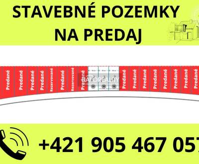 Predaj, pozemok pre rodinný dom   528 m2 Borovce, v ...