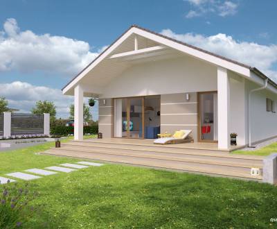 Krásny 4 izbový RD bungalov 101,65 m2 na pozemku 495 m2, Senec