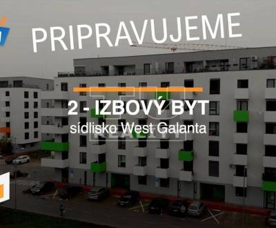 PRIPRAVUJEME: 2-izbový byt s balkónom, sídl. WEST