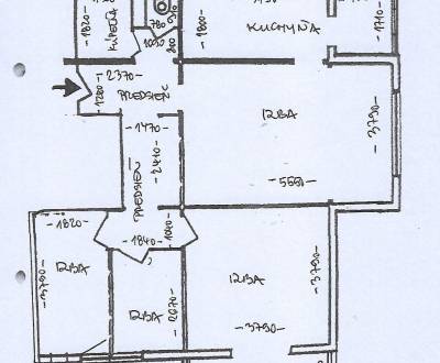 Predaj 3,5 izb. byt + 2 x loggia, Bratislava II, Drieňova ul.