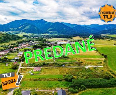 PREDANÉ - EXKLUZÍVNE iba v bol predaný pozemok pre výstavbu 