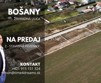 Time4Dreams | STAVEBNÝ POZEMOK | BOŠANY | PARTIZÁNSKE