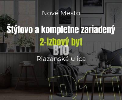 ČOSKORO DOKONČENÝ a KOMPLETNE ZARIADENÝ 2i byt na Riazanskej ulici