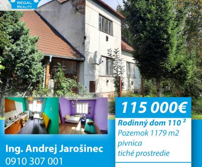 Rodinný Dom, 1179 m2, tiché prostredie, Jacovce, okr. Topoľčany