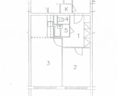 1,5 IZBOVÝ BYT, JAKOBYHO, KOŠICE-STARÉ MESTO