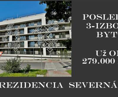 Rezidencia Severná: Posledné 3-izbové byty 