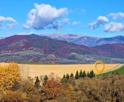 Veľký pozemok na pokojnom mieste Brezno - Šiašovo