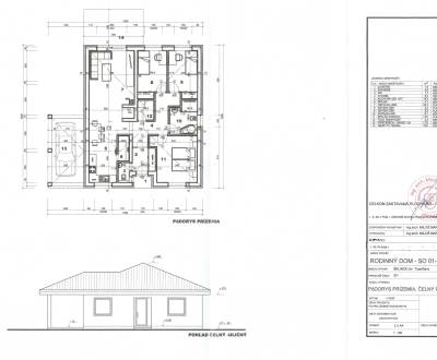 PREDAJ:Novostavba RD v novej IBV Belince;551 m2pozemok;191.000€