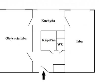 Predaj: 2 izb. byt, rozlohou 56m2, ul. Generála Svobodu Zvolen-Môťová 