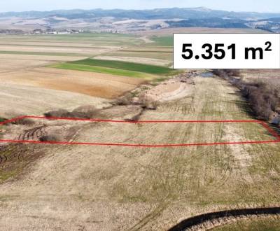 Podhorany – 5.351 m2 ORNÁ PÔDA v podiele 1/1 – Predaj