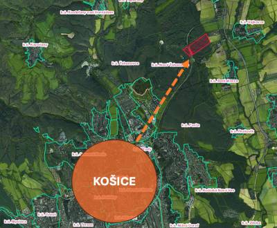 Košice – 2.120 m2 LESNÉ POZEMKY – Na Predaj