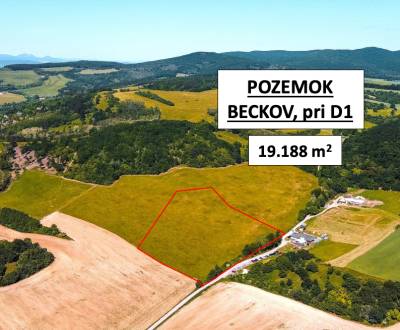 Beckov – 20.000 m2 v celku (Farma, Chov koní...)