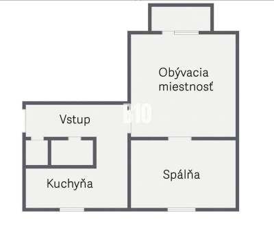 OVRUČSKÁ ul. - 2 izbový byt v pôvodnom stave