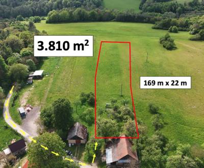 Brezová pod Bradlom - 3810 m2 Stavebný pozemok