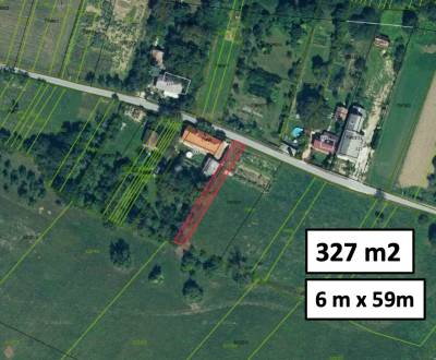 Prašník - 327 m2 STAVEBNÝ POZEMOK pre dom / chatku