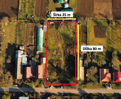 Hurbanovo (Bohatá) – 3.070 m2 STAVEBNÝ POZEMOK pre rodinné domy, halu 