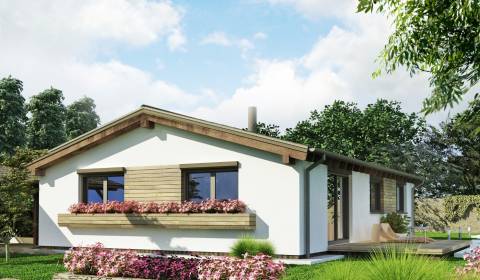 DREVODOM - NÍZKOENERGETICKÝ 5 izbový, 108 m2,okr. Bánovce nad Bebravou