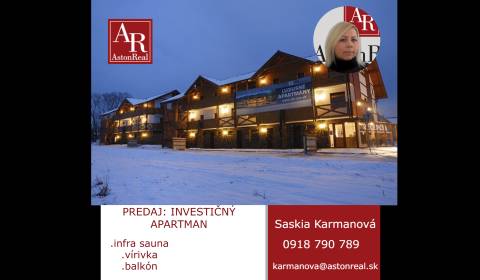  Predané! luxusný apartmán 64 m2 v apartmánovom dome SKI and Sun