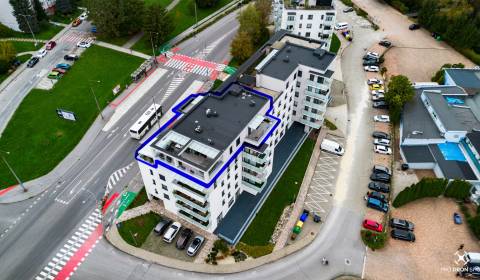 EXKLUZÍVNE: 5i byt NOVOSTAVBA, 3x TERASA s vírvkou, 218m2, 2x parking