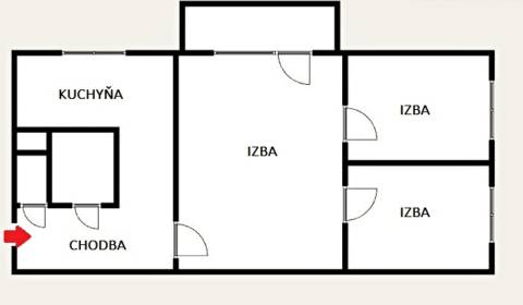 NOVÁ SUPER CENA !  3-IZB. BYT S BALKÓNOM - LUČENEC, RÚBANISKO 