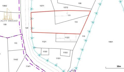 Na predaj stavebný pozemok 1676m2 so starším RD vhodný pre Chalupu/RD 