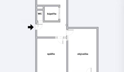 Rezervované - VEĽKORYSÝ 2 izbový byt /čiastočná rekonštrukcia - video 