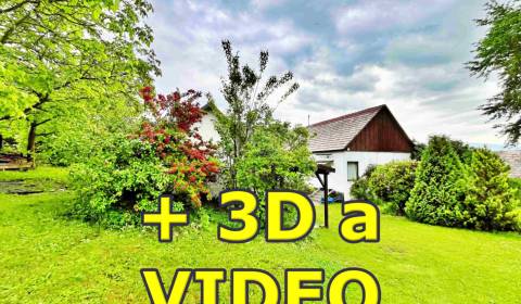 PREDANÉ. ViP 3D a Video. Dom 87m2 a pozemky 18800m2, Detva Piešť