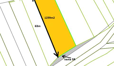 Predaj: Rekreačný pozemok 1260 m2 s nádhernými výhľadmi v Súľove (MO)