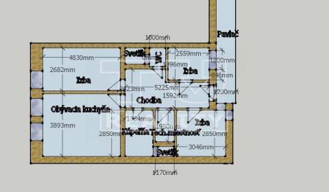 3,5 izbový zrekonštruovaný byt s pavlačou 72 m2 a vlastným parkovacím 