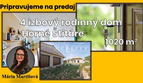 Pripravujeme do ponuky 4 izbový rodinný dom Horné Štitáre 150 m2