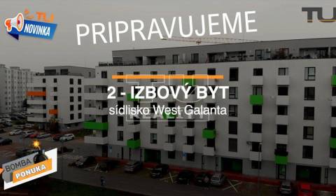 PRIPRAVUJEME: 2-izbový byt s balkónom, sídl. WEST