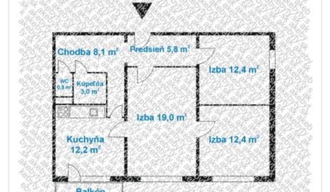 3-izb. byt, Rezedová ul., BA II - Ružinov, pri OC Retro