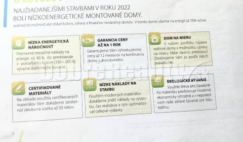 PREDAJ: Výstavba montovaných nízkoenergetických drevodomov