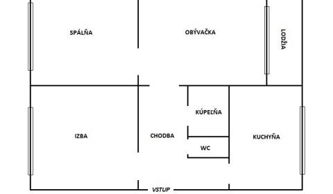 3-IZBOVÝ BYT S LODŽIOU NA PREDAJ, A.PRÍDAVKA, PREŠOV