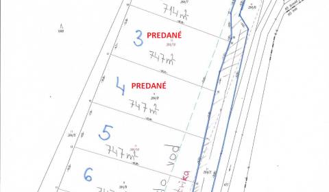 POSLEDNÉ TRI POZEMKY od 699m2 Hronská Dúbrava