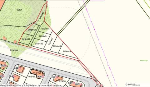 Investičný pozemok s výmerou 4.750 m2, Jarovce - BA V