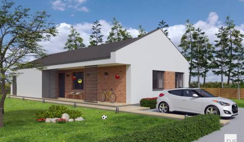 Krásny 4 izbový RD bungalov 114,25 m2 na pozemku 507m2, Senec