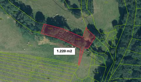 Čelovce – 1.220 m2 PÔDA v podiele 1/1 – Na predaj