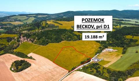 Beckov – 20.000 m2 v celku (Farma, Chov koní...)