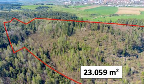 Spišská Nová Ves 23.059 m2 – LES 1/1 vo výlučnom, súkromnom vlastníctv